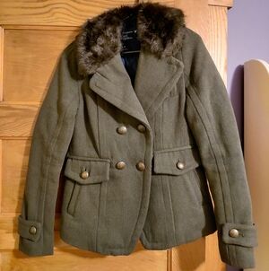 American Eagle Double-Breasted Coat
